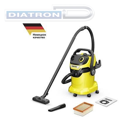 Пылесос строительный KARCHER WD 5 V-25/5/22, желтый (1.628-300.0)