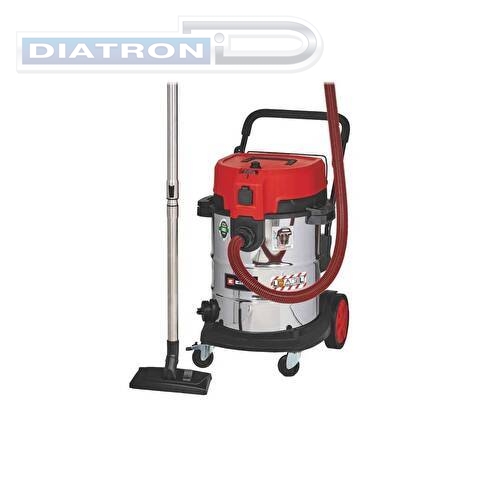 Пылесос строительный Einhell TE-VC 2350 SACL, 1600Вт, 230мбар, 50л, очистка фильтра, розетка (2342475)