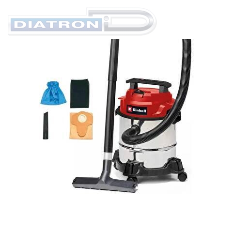 Пылесос строительный Einhell TC-VC 1812/1 S, 1250Вт, 12л (2342500)