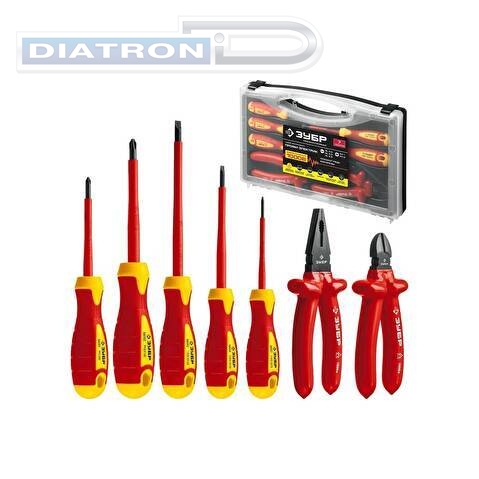 Набор инструментов Зубр 2214-H7_z01, 7 предметов, диэлектрический