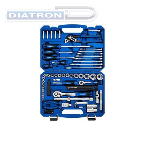 Набор инструментов Зубр 27670-H76, 76 предметов