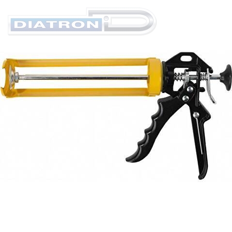 Пистолет для герметика STAYER Professional, полуоткрытый, алюминиевый, 310мл (0671)