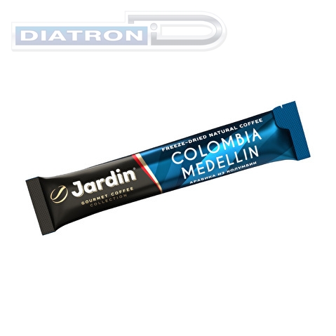 Кофе растворимый JARDIN Colombia Medellin, сублимированный, пакет, 2г, 100шт/уп