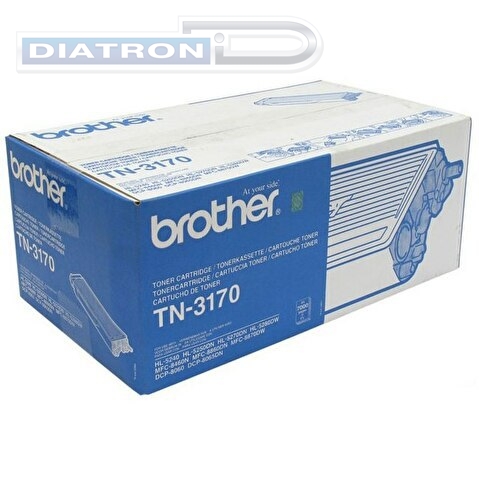 Тонер-картридж BROTHER TN-3170 для HL-5240/5250DN/5270DN, 7000стр, Black