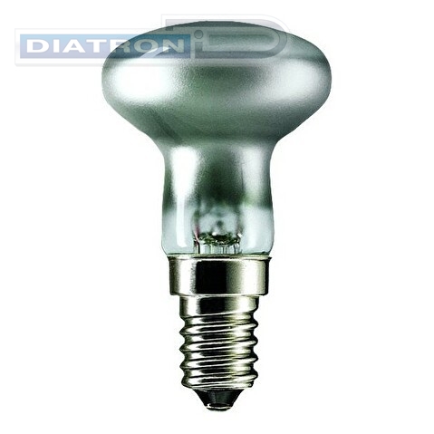 Лампа накаливания рефлекторная GE 75W/E27, R80 (зеркальная)