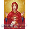 Набор для вышивания "PANNA" CM-1333 "Икона Божией Матери Знамение" 22.5 х 30.5 см