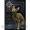 Набор для вышивания "PANNA" "Золотая серия" K-0897 "Египетская кошка" 23 х 35.5 см