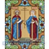 Набор для вышивания "PANNA"  CM-1827   "Икона Святых равноапостольных царя Константина и царицы Елены" 25.8  х 30.8  см