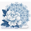 Набор для вышивания "PANNA"  C-1957   "Дивный цветок" 20.5  х 21.5  см
