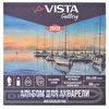 "VISTA-ARTISTA" WCCH-2020 Альбом для акварели 25% хлопок 300 г/м2 20 х 20 см склейка с одной стороны 12 л. мелкозернистая