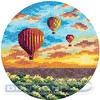Набор для вышивания "PANNA"  PS-7059   "Воздушные шары на закате" 12  х 12  см