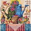 Набор для вышивания "PANNA"  "Золотая серия"   N-1995   "Натюрморт с лейками" 25  х 25  см