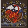 Набор для вышивания "PANNA"  ZN-0929   "Знаки Зодиака. Скорпион" 24  х 23.5  см