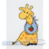 "Klart" набор для вышивания 8-304 "Маленький жираф" 9 х 12 см