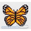 "Klart" набор для вышивания 8-430 "Маленькая бабочка" 9.5 х 9 см