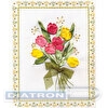 Набор для вышивания "PANNA"  C-0620   "Тюльпаны" 19.5  х 24  см