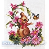 Набор для вышивания "PANNA" D-0276 "Мышонок с букетом" 20 х 23 см