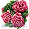 Набор для вышивания "PANNA"  KI-7037   "Коврик Розы" 50  х 48  см