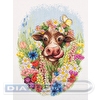 Набор для вышивания "PANNA"  J-7217   "Корова Зорька" 19.5  х 25.5  см