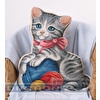 Набор для вышивания "PANNA" PD-1884 "Подушка Мой котенок" 35.5 х 42.5 см