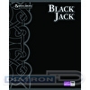 Тетрадь А5   96л, BRAUBERG Black Jack, обложка мелованный картон, скрепка, ассорти, клетка