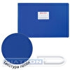 Папка на 4-х кольцах BRAUBERG Стандарт,  пластик,  А3, 30мм, синяя