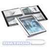 Папка DURABLE DURALOOK 2432-01 А4 с  20 прозрачными вкладышами, лицевой карман, черная