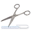 Ножницы BRAUBERG Professional, 175 мм, классической формы, цельнометаллические