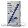 Ручка гелевая PENTEL BL417-C Energel, 0.35/0.7мм, черный корпус, синяя