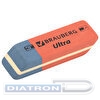 Ластик BRAUBERG Ultra, 41х14х8мм, скошенный, натуральный каучук, красно-синий, 6шт/уп