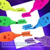 Набор маркеров текстовыделителей BRAUBERG KIDS CUTE CATS NEON, 1-5мм, 6 цветов