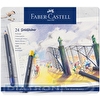Набор цветных карандашей Faber-Castell Goldfaber, 24цв, корпус круглый, в металлической коробке