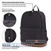 Рюкзак универсальный BRAUBERG, 43х30х17 см, сити-формат, 23 литра, с защитой от влаги,  Black Melange