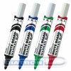 Набор маркеров для доски PENTEL MWL5S-4N Maxiflo, жидкие чернила, 4.0 мм, 4шт/уп, с магнитной губкой