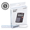Калькулятор настольный 12 разр. CITIZEN SDC812NR, двойное питание, 127х105х21мм, черный