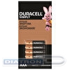 Батарейка DURACELL AAA/LR03, 1.5V, Simply, алкалиновая,  16шт/уп
