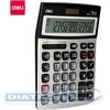 Калькулятор настольный 16 разр. Deli E39265, расчет наценки, клавиша 000, 216х160х41мм, серый