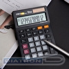 Калькулятор настольный 12 разр. Deli EM01320, 149х104х27мм, черный