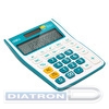 Калькулятор настольный 12 разр. Deli E1238, расчет наценки, 145х105х27мм, синий