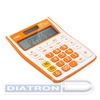 Калькулятор настольный 12 разр. Deli E1238, расчет наценки, 145х105х27мм, оранжевый