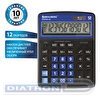 Калькулятор настольный 12 разр. BRAUBERG EXTRA-12-BKBU, двойное питание, 206х155х37мм, черно-синий