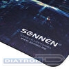 Коврик для мыши SONNEN SINGULARITY, резина + ткань, 220х180х3 мм