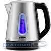 Чайник электрический VITEK VT-7038, 1.8л, 2200Вт, серебристый и черный