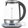 Чайник электрический Rondell RDE-1003 1.7л. 2200Вт черный корпус: стекло/металл