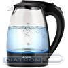 Чайник электрический Vitek VT-1122 1.7л. 2200Вт прозрачный корпус: стекло/пластик
