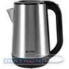 Чайник электрический Vitek VT-1139 1.8л. 2200Вт сталь/черный корпус: нерж.сталь