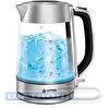 Чайник электрический Vitek VT-1184 1.7л. 2200Вт серебристый корпус: стекло/металл