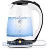 Чайник электрический Vitek VT-7027 1.8л. 2200Вт черный корпус: стекло