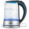 Чайник электрический Vitek VT-7028 1.7л. 2200Вт прозрачный корпус: стекло