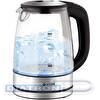 Чайник электрический Vitek VT-8828 1.7л. 2200Вт серебристый корпус: стекло/металл